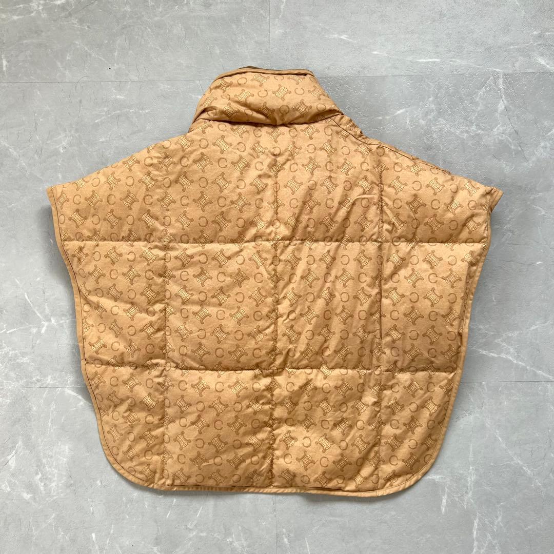 CELINE ダウンベスト マカダム柄 西川ダウン ショート丈 正規品 日本製