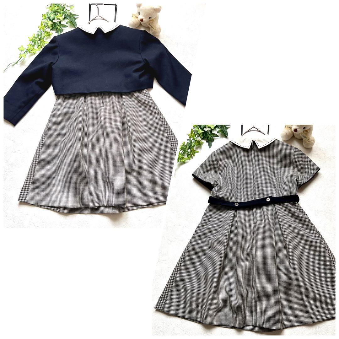 限定セール！美品　ファミリア　セットアップ　入学式　110 卒園式　清楚　入園式