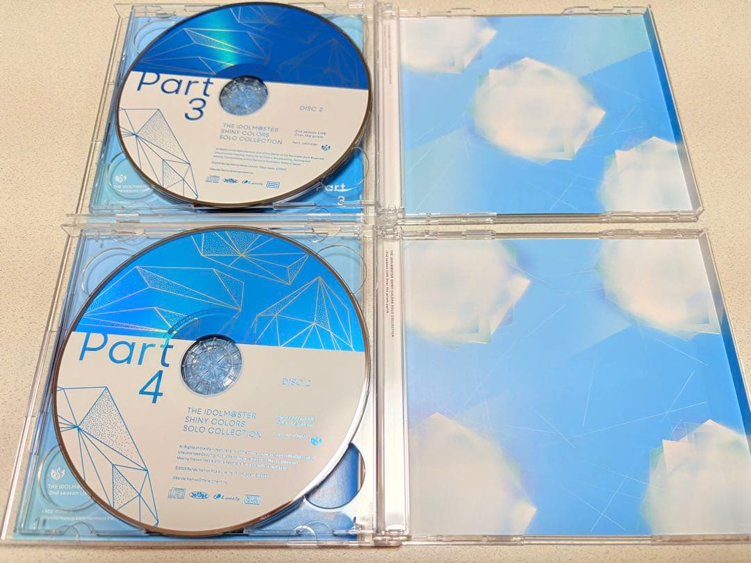 シャニマス Over the prism ソロコレ 会場限定CD Part1〜4