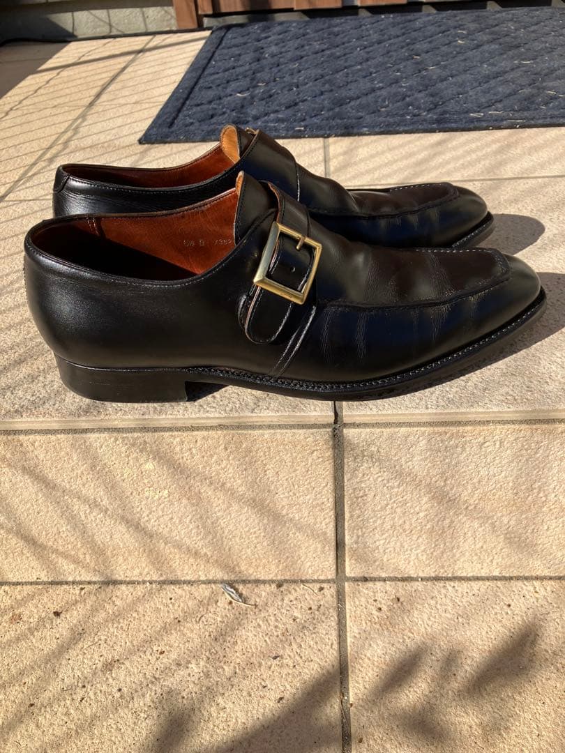 Crockett&Jones シングルモンク6 1/2 クロケット&ジョーンズ