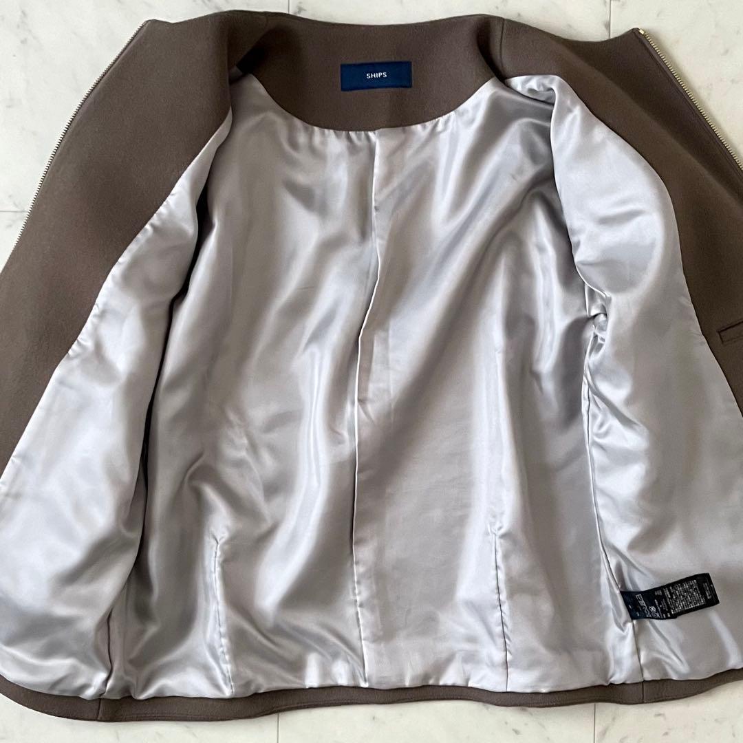 定価3,7万＊シップス Bellandi SUPER130コクーンショートコート