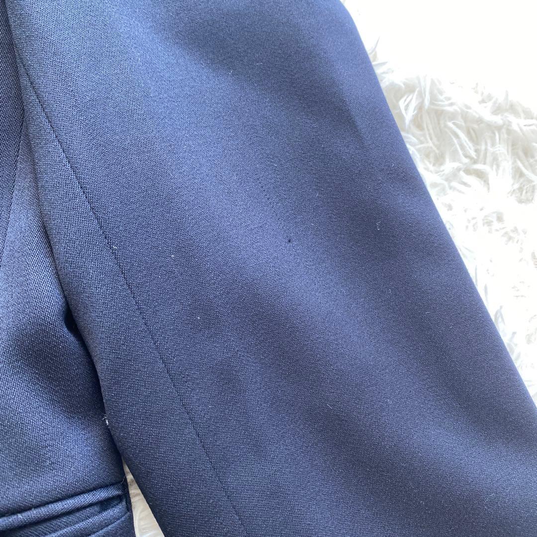 イヴサンローラン　ダブル　セットアップ　スーツ　ネイビー　ジャケット　パンツ