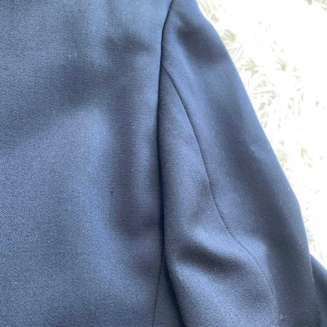 イヴサンローラン　ダブル　セットアップ　スーツ　ネイビー　ジャケット　パンツ