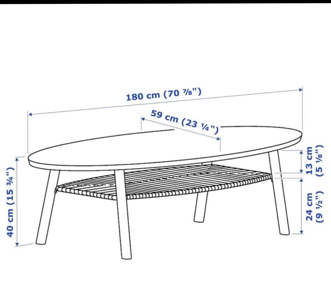 最終値下げ‼️IKEA コーヒーテーブル