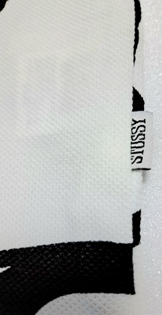 【ゴルフ・M新品】 Stüssy × FL アトミックリング ポロシャツ 白