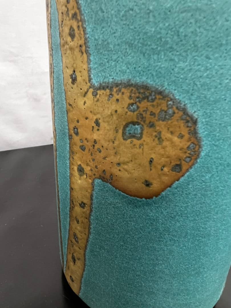 花瓶『雲藍』 森野泰明 日本藝術院会員