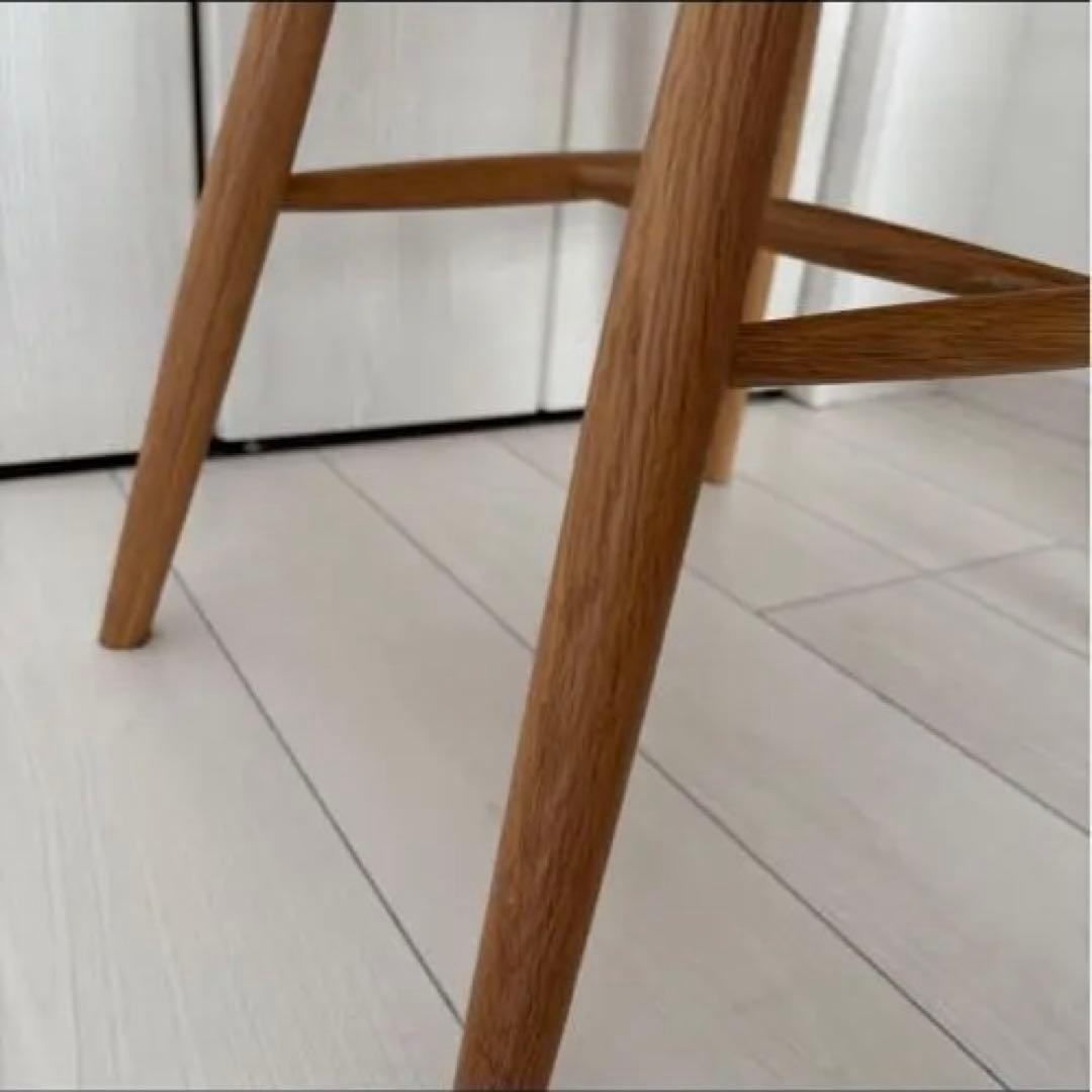 &*.様 ホタカ ダイニングチェアハーフアーム 板座 国産 オーク