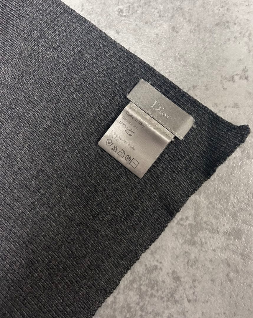 Dior Homme AW07 BEE ウール　ロングストール　マフラー