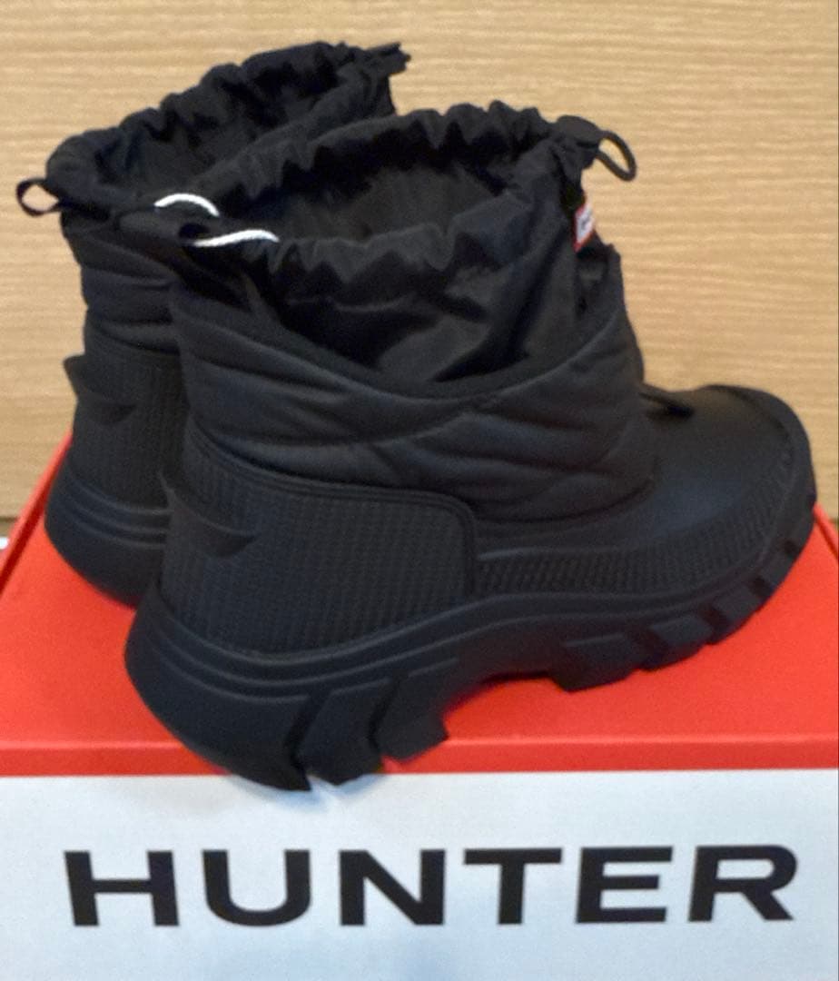 HUNTER ハンター イントレピッド ジップ アンクル スノーブーツ