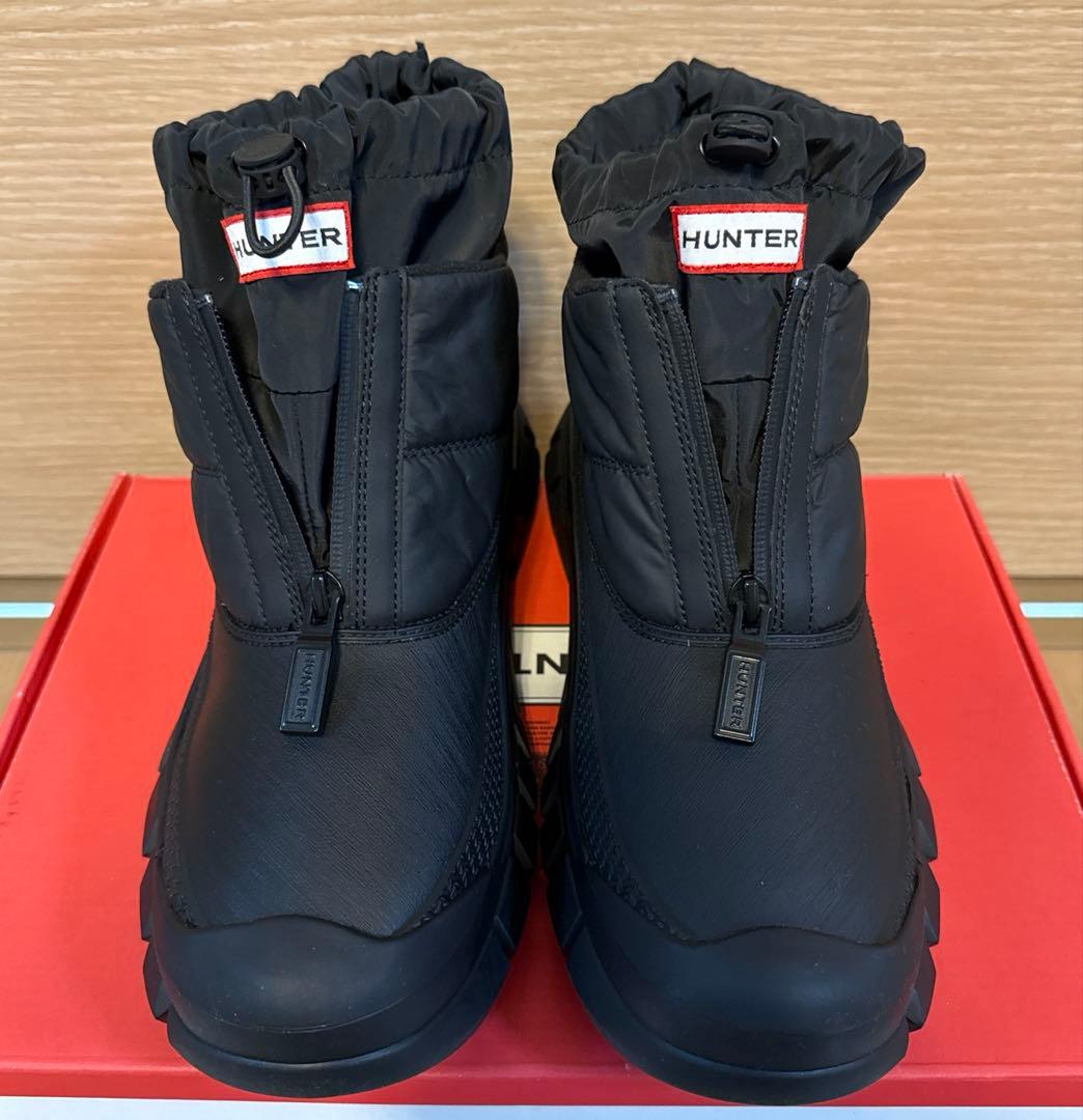 HUNTER ハンター イントレピッド ジップ アンクル スノーブーツ