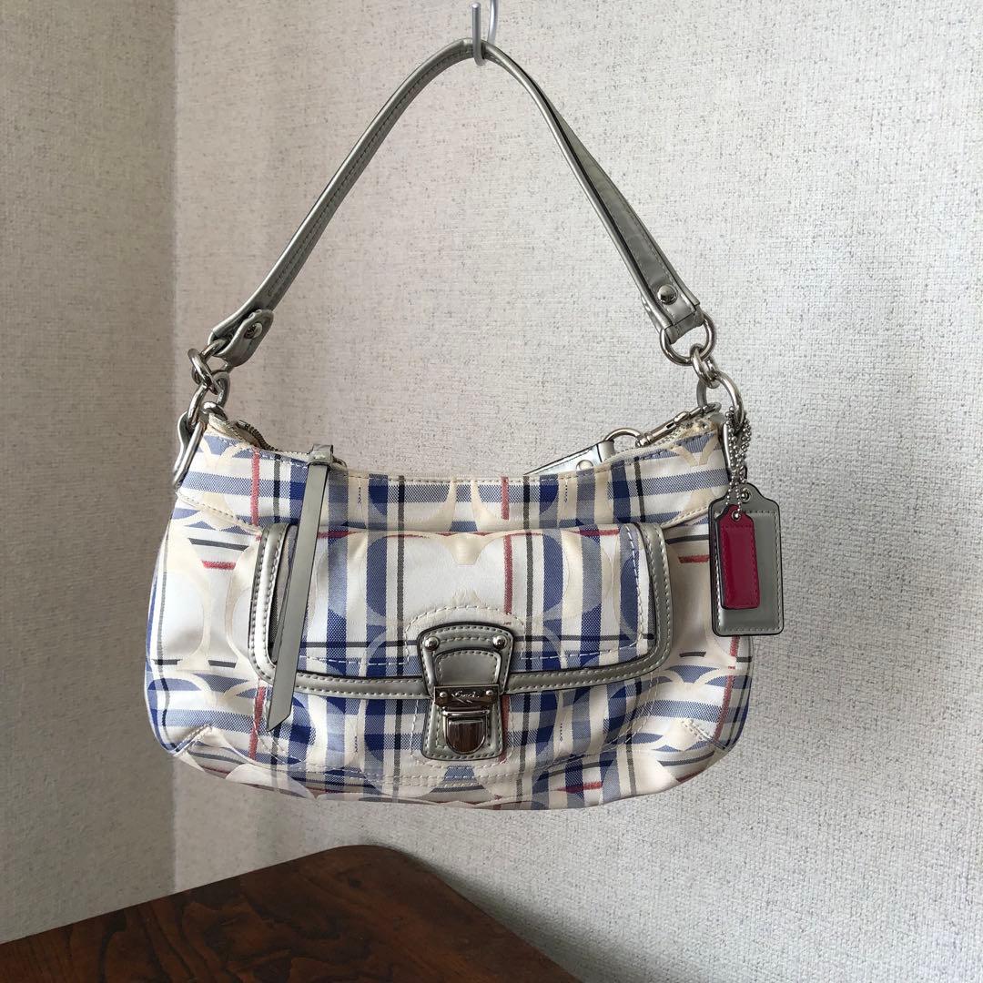 バッグ coach poppy 2way shoulder bag y2k