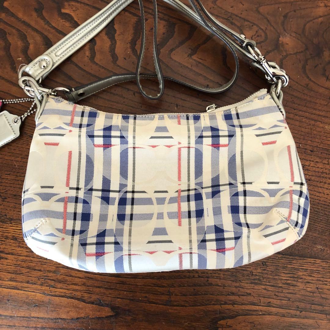 バッグ coach poppy 2way shoulder bag y2k