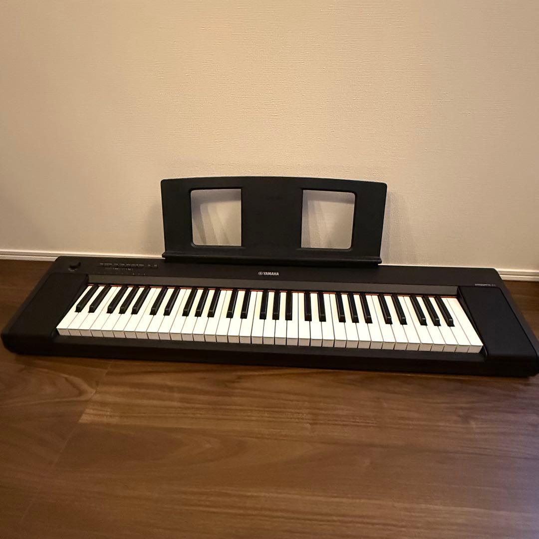 YAMAHA｜ヤマハ 電子キーボード ブラック NP-15B [61鍵盤]