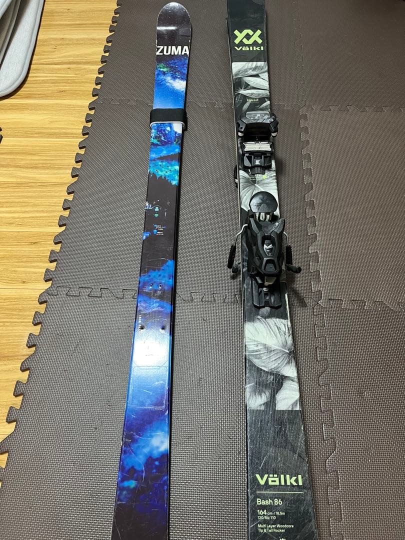 バラ売り値下げ可　VOLKLとZUMAセット　ツインチップスキー板