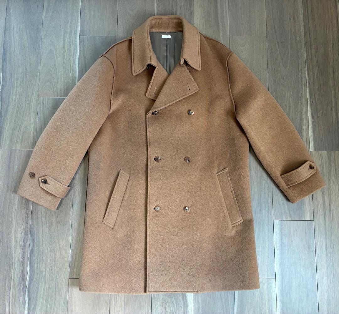 SEEALL ベビーキャメル オーバーサイズPコート