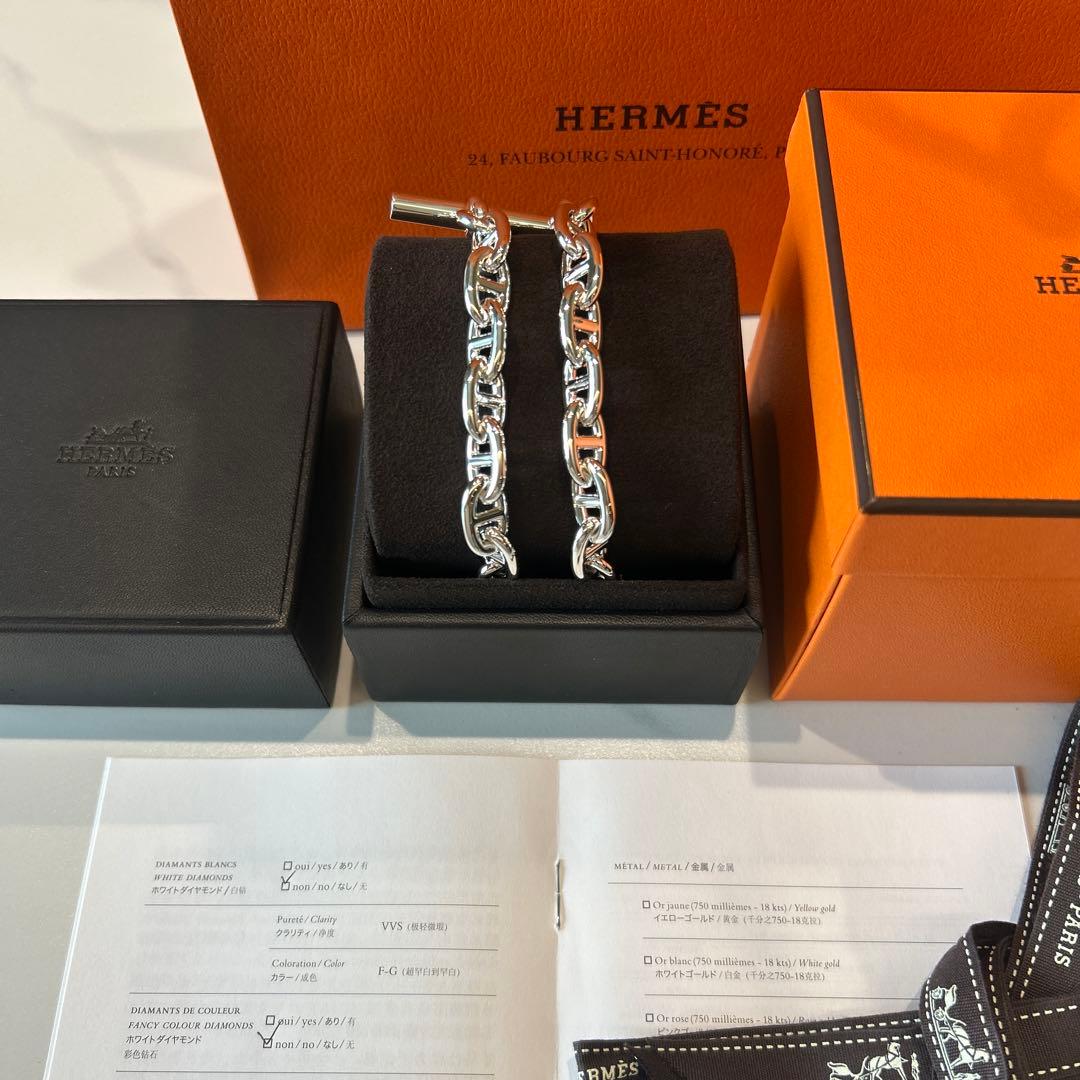 専用品　激レア HERMES エルメス シェーヌダンクル ネックレス MM36