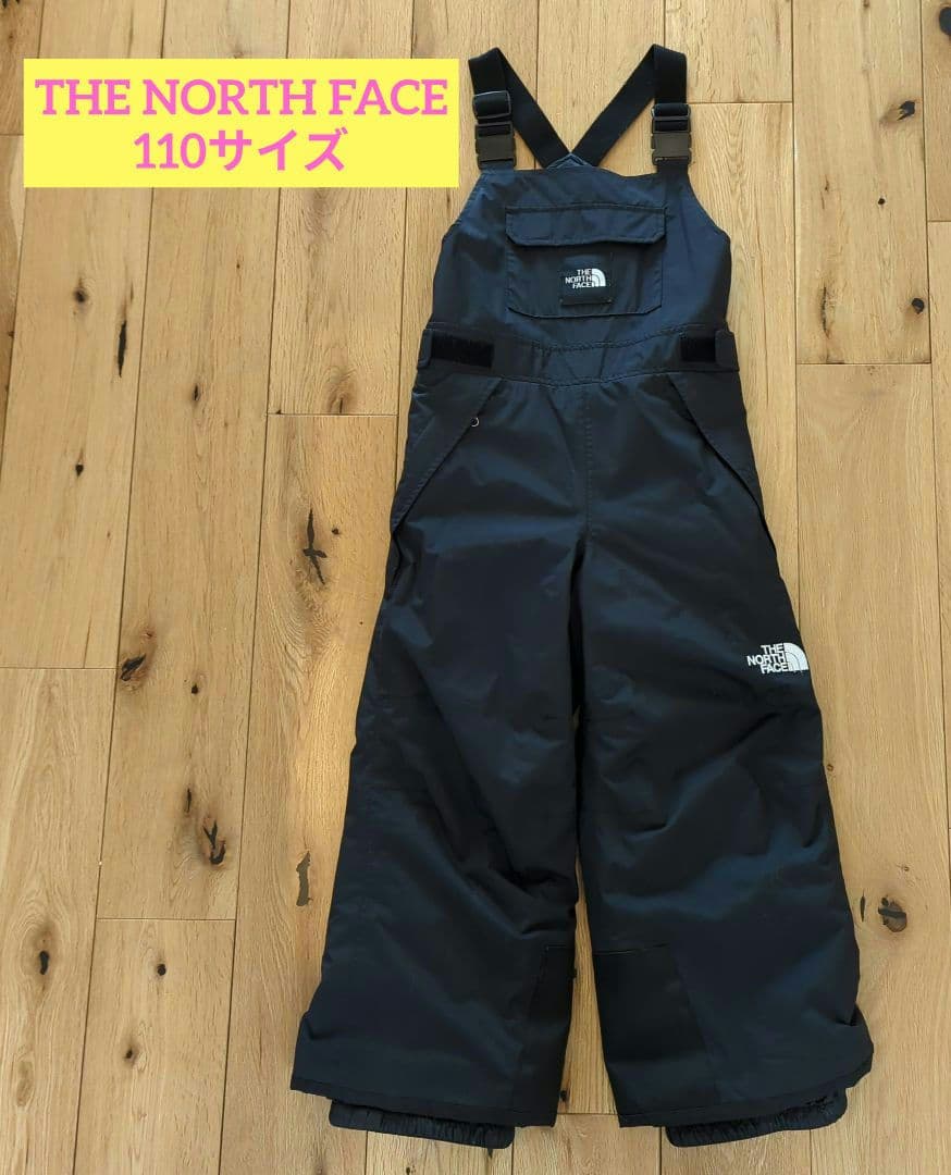 【美品☆】THE NORTH FACE スキーウェア スノーウェア 黒 110