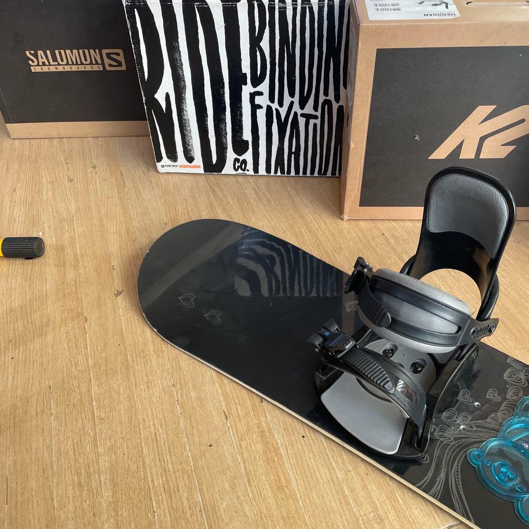 ROXY　ロキシー　バインディング付　LIBTECH　OEM　スノーボードセット