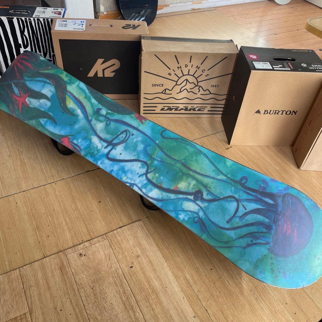 ROXY　ロキシー　バインディング付　LIBTECH　OEM　スノーボードセット