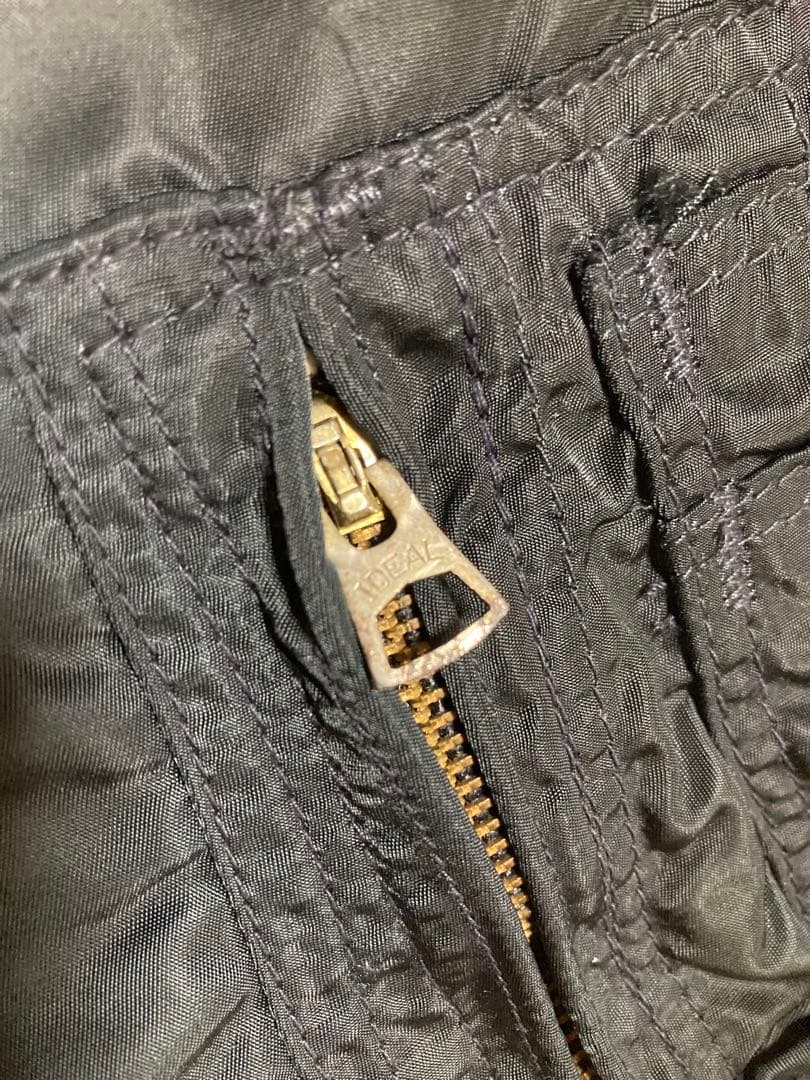 a*u様 90s USA製ALPHA CWU-45/P 黒 L フライトジャケッ