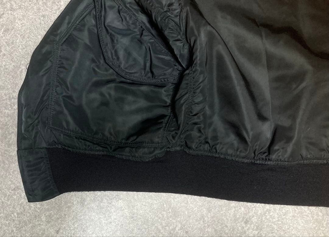 a*u様 90s USA製ALPHA CWU-45/P 黒 L フライトジャケッ