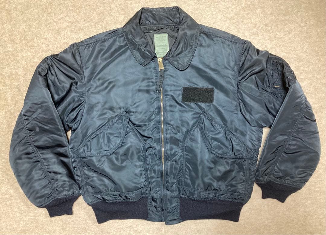 a*u様 90s USA製ALPHA CWU-45/P 黒 L フライトジャケッ