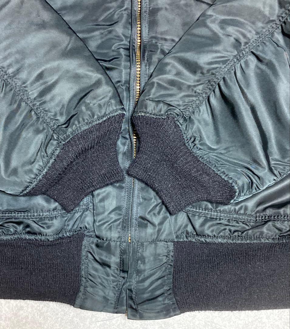 a*u様 90s USA製ALPHA CWU-45/P 黒 L フライトジャケッ