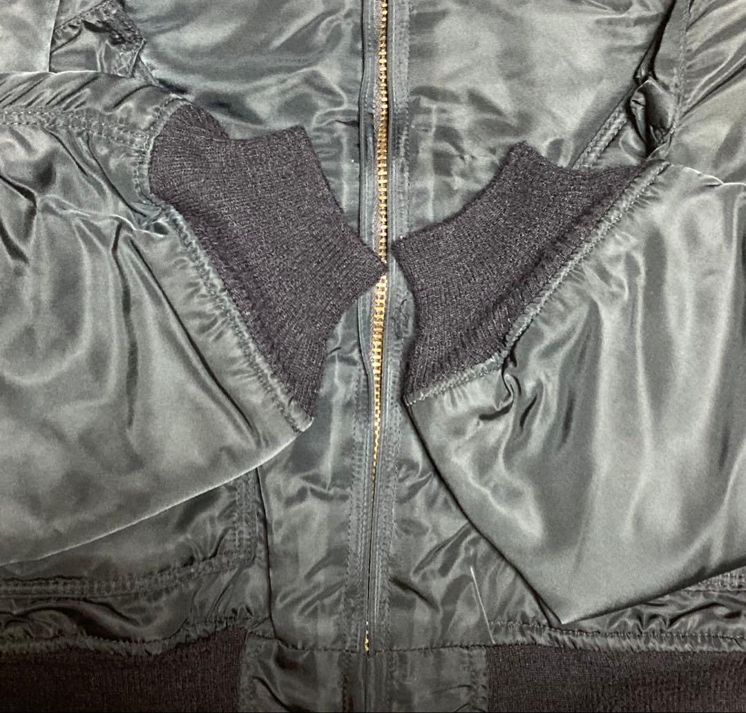 a*u様 90s USA製ALPHA CWU-45/P 黒 L フライトジャケッ