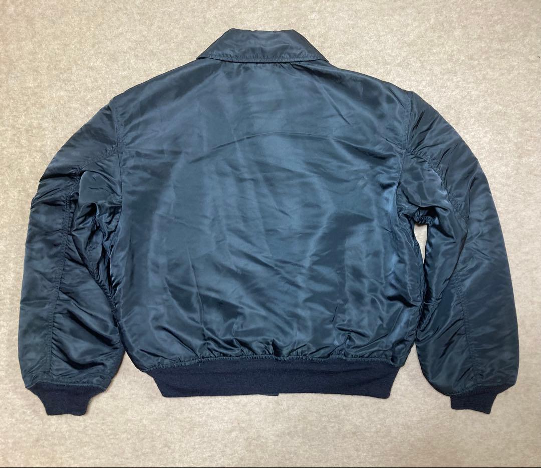 a*u様 90s USA製ALPHA CWU-45/P 黒 L フライトジャケッ