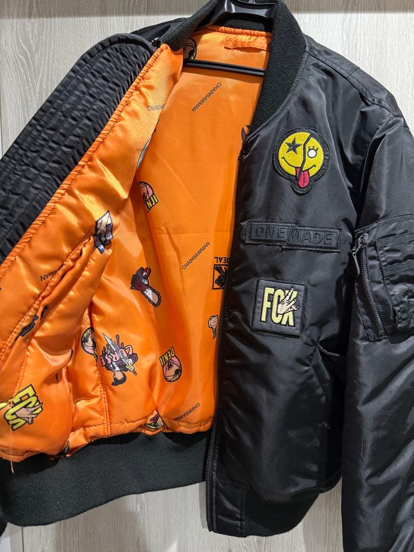 AVIREX MA-1 チェンソーマンコラボ