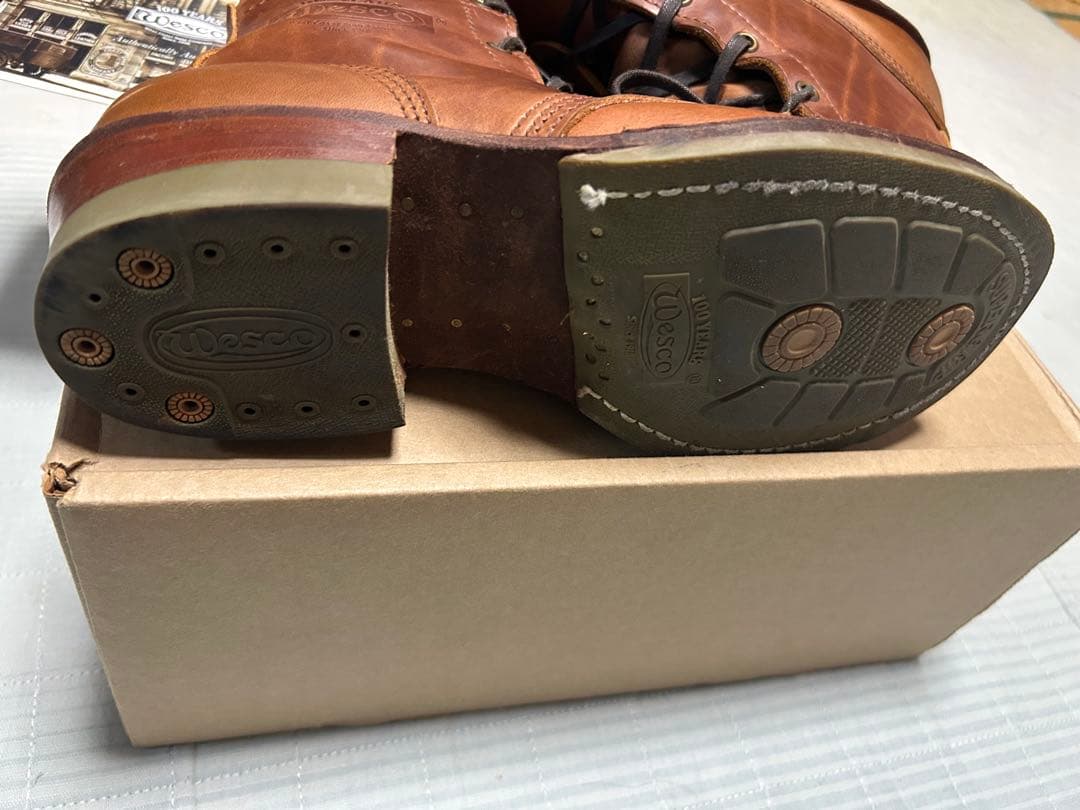 Wesco 100周年ウエスコ 8106 81/2 ブリティッシュタン