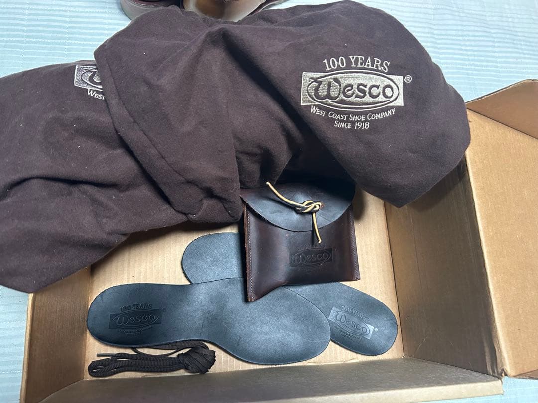 Wesco 100周年ウエスコ 8106 81/2 ブリティッシュタン