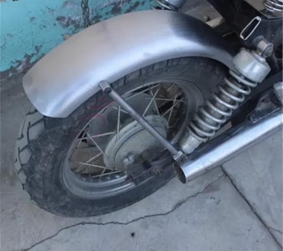 ヤマハ ビラーゴ XV250 62cm リアフェンダー リヤフェンダ管理YAA1