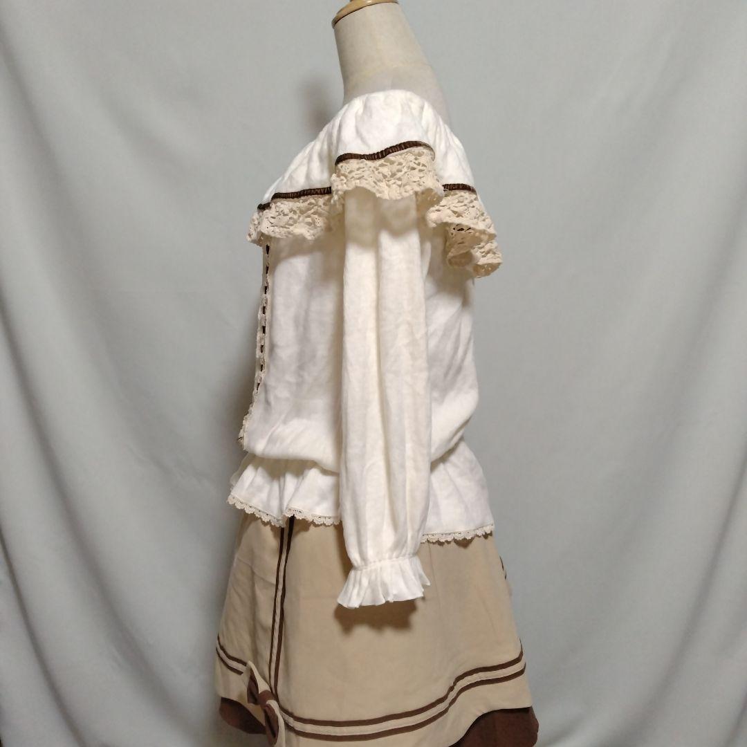 当時物 リズリサ オフショル ふわふわ 平成ギャル y2k 姫ギャル コケット