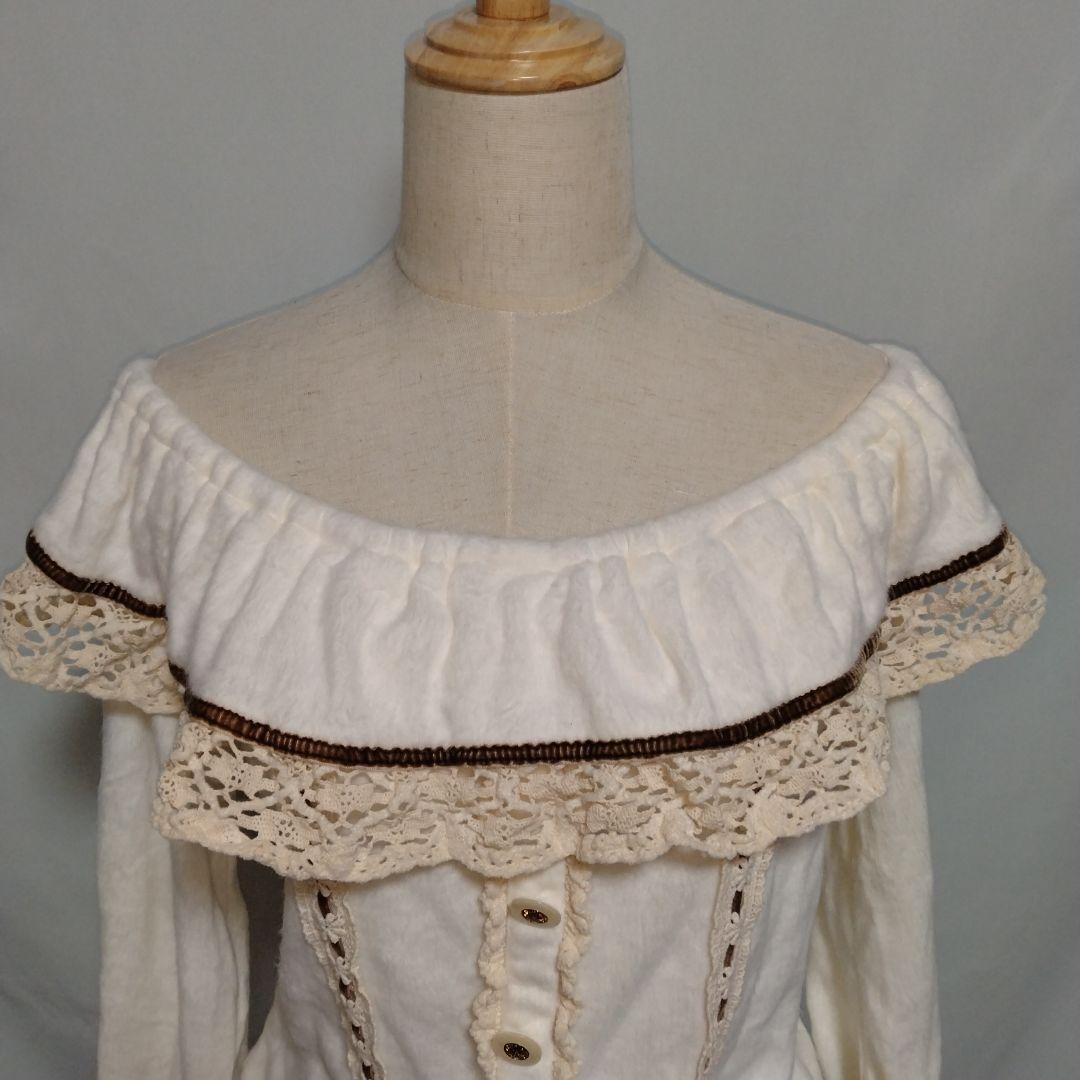 当時物 リズリサ オフショル ふわふわ 平成ギャル y2k 姫ギャル コケット