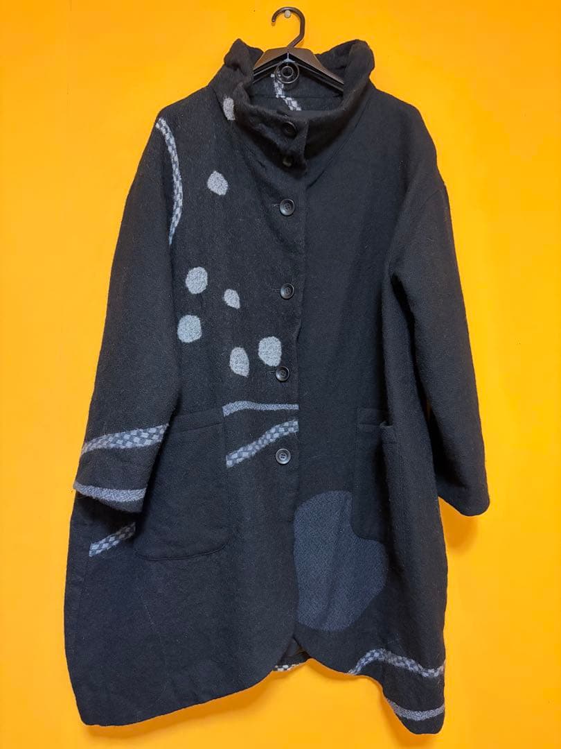 【新品未使用】　SENSOUNICO 慈雨　コート　ウール100%