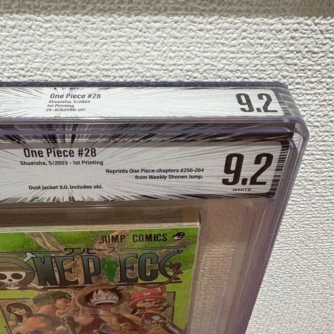【漫画鑑定品】ONE PIECE BGS9.2 初版28巻 帯付き