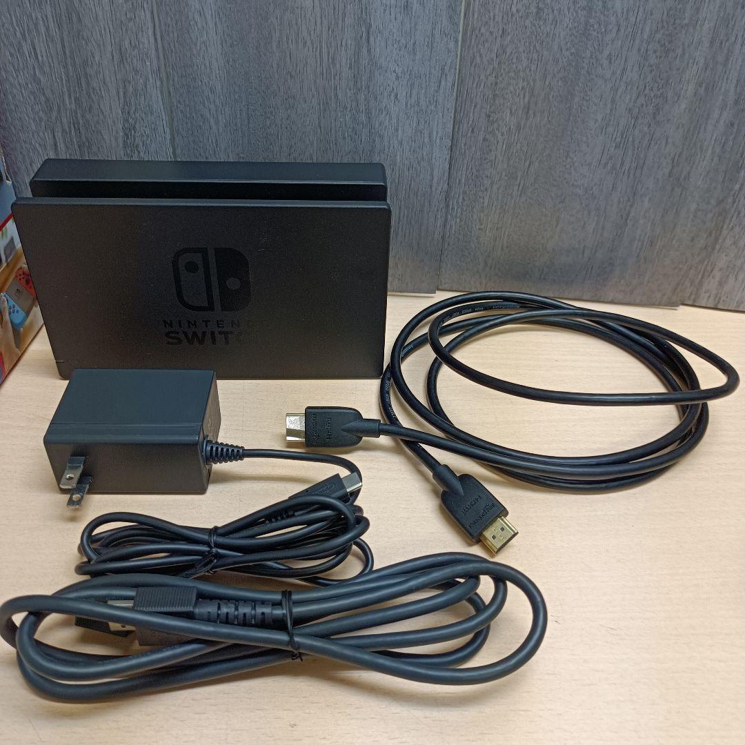 m011403fk Nintendo Switch 本体 赤/青 リングコン付き