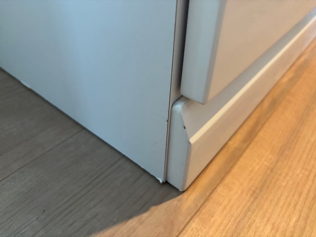 幅80 ハイチェスト　ホワイト　6段