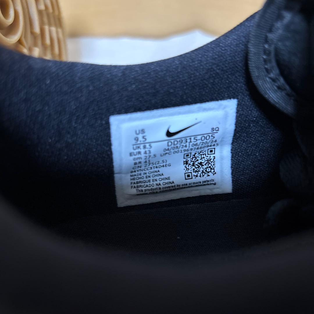 NIKE ナイキ エアジョーダン1 ロー ゴルフ ブラックガム 27.5cm