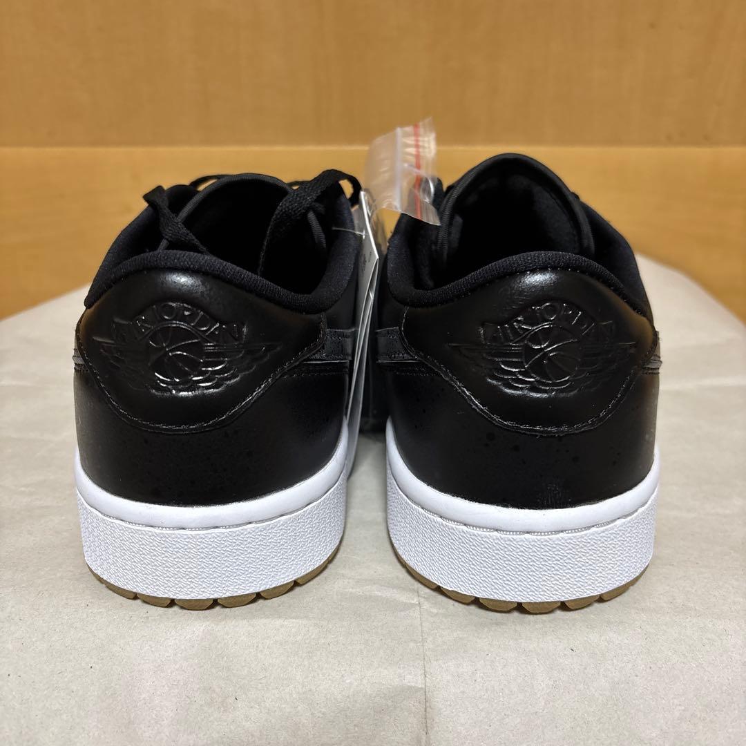 NIKE ナイキ エアジョーダン1 ロー ゴルフ ブラックガム 27.5cm