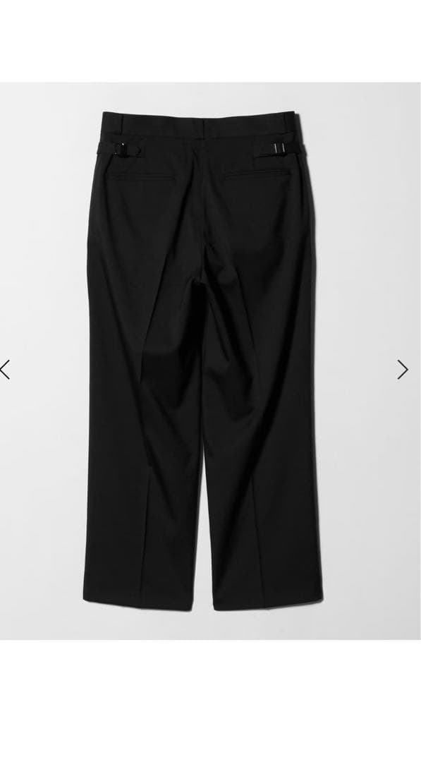 arrows Thinglessサイドアジャスト 2プリーツ パンツ　スラックス