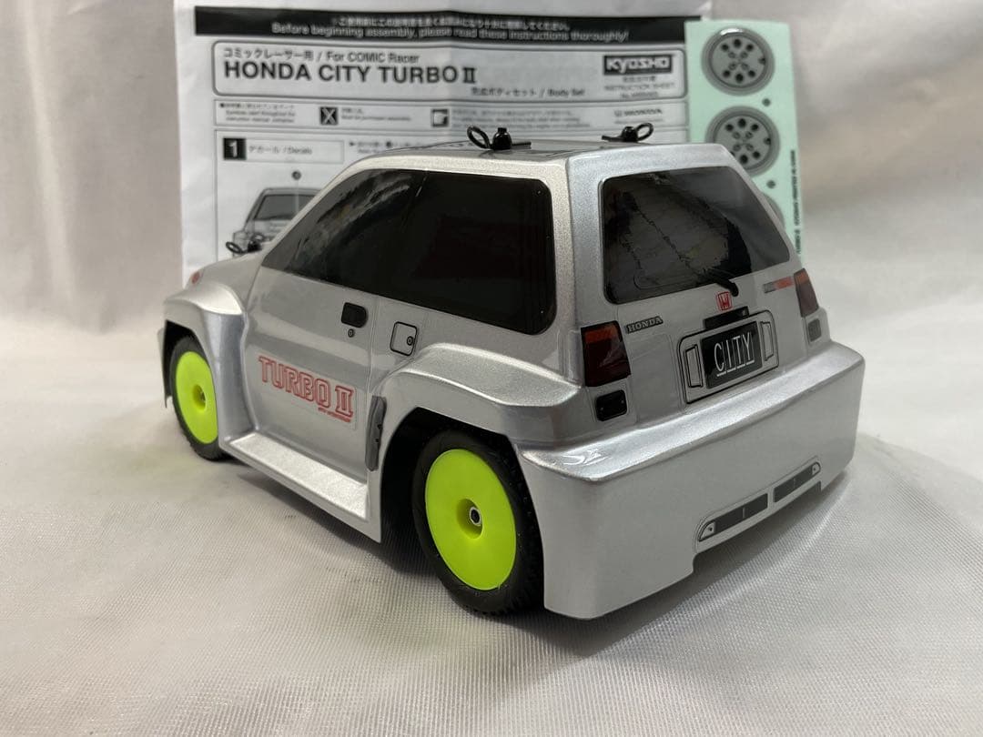 京商 ミニッツ コミックレーサー シティターボⅡ VE2.4G Vr2.0基盤