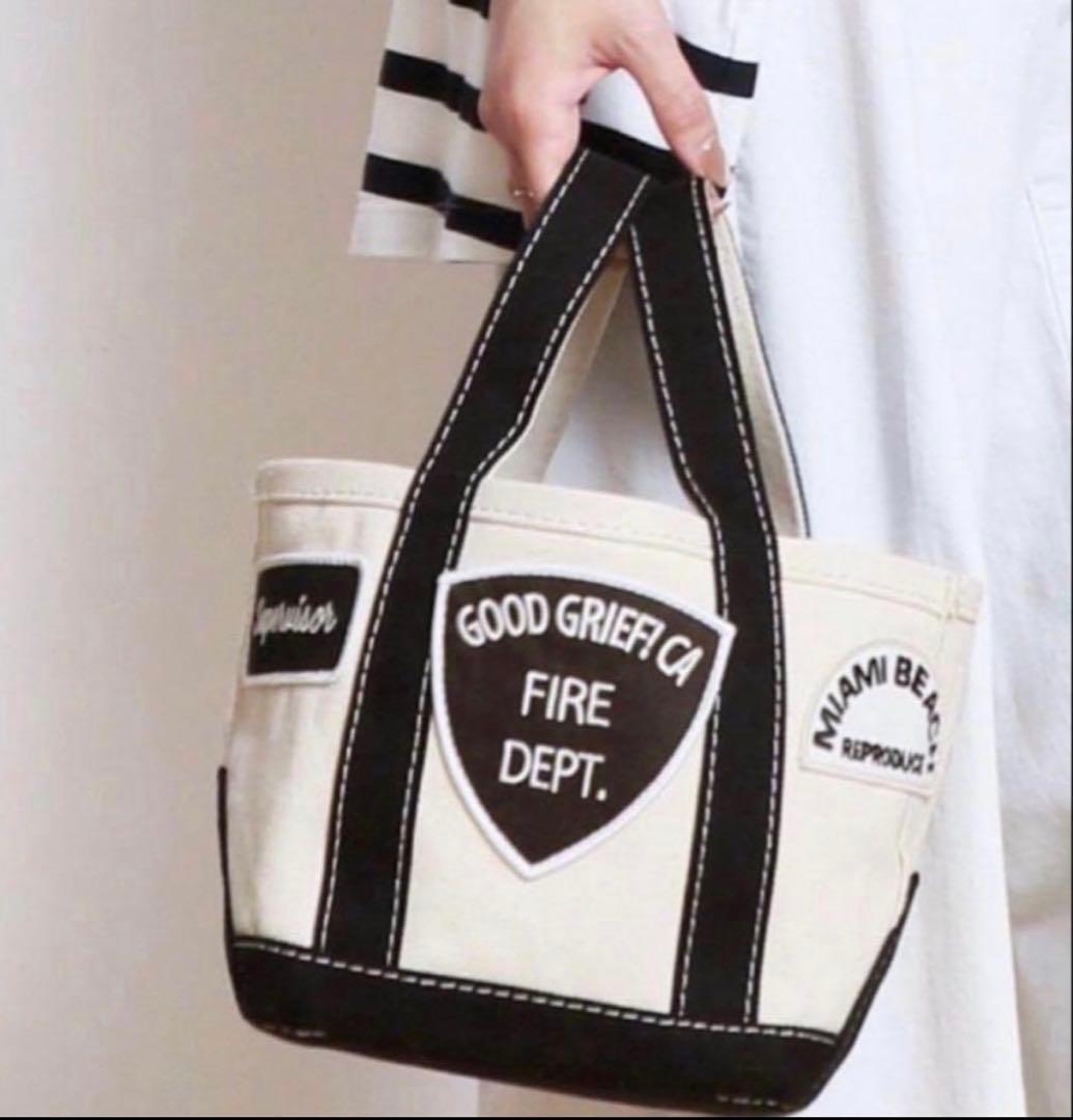 美品！GOOD GRIEF!》PATCH TOTE BAG