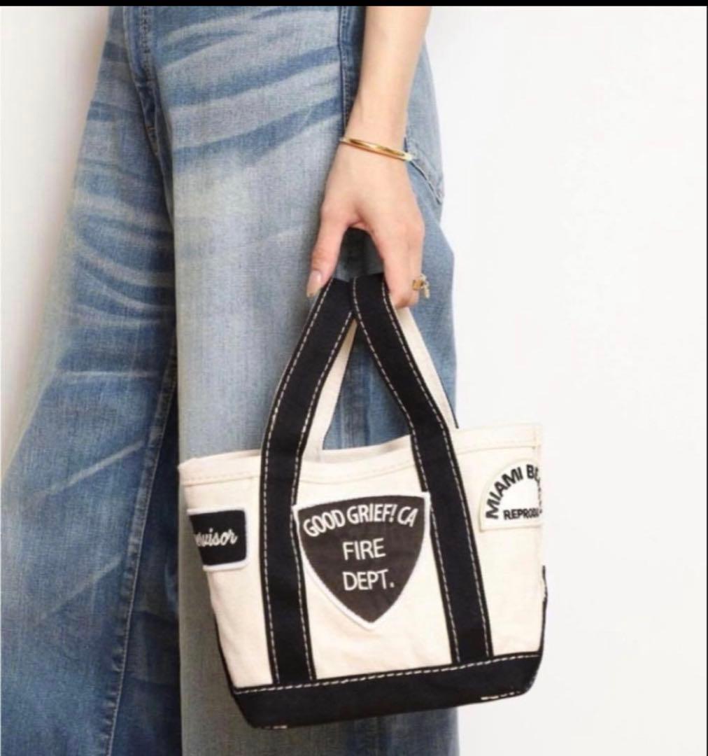 美品！GOOD GRIEF!》PATCH TOTE BAG