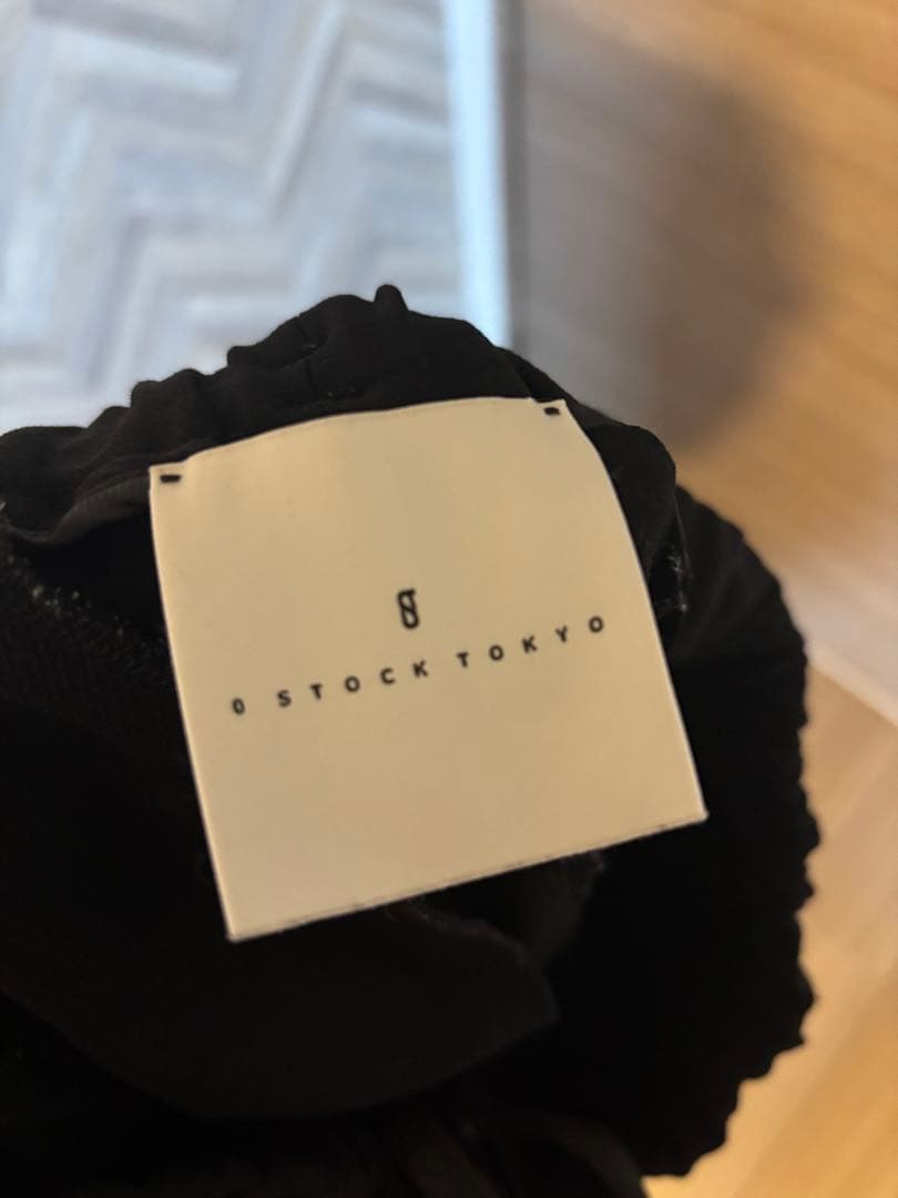 0STOCK TOKYO ブラック長袖カットソーとパンツセット