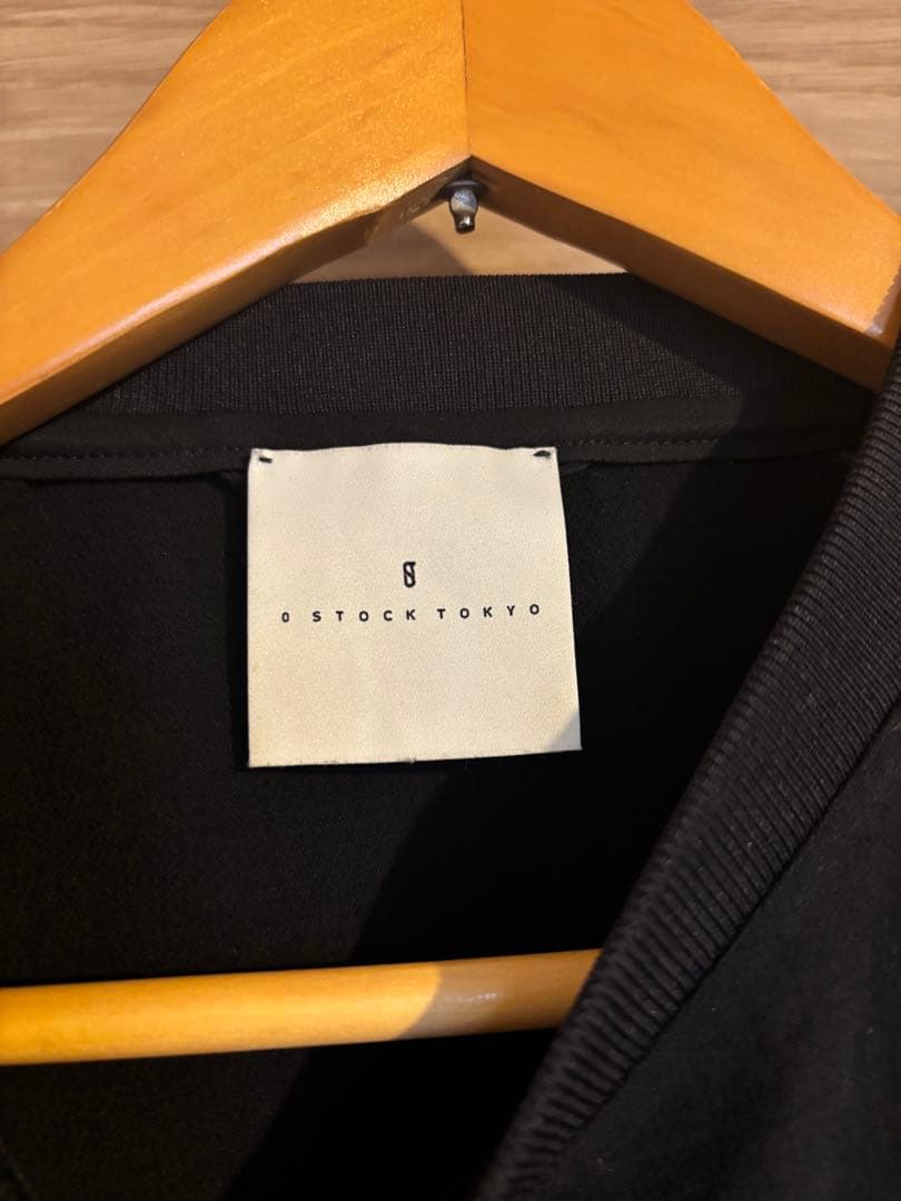 0STOCK TOKYO ブラック長袖カットソーとパンツセット