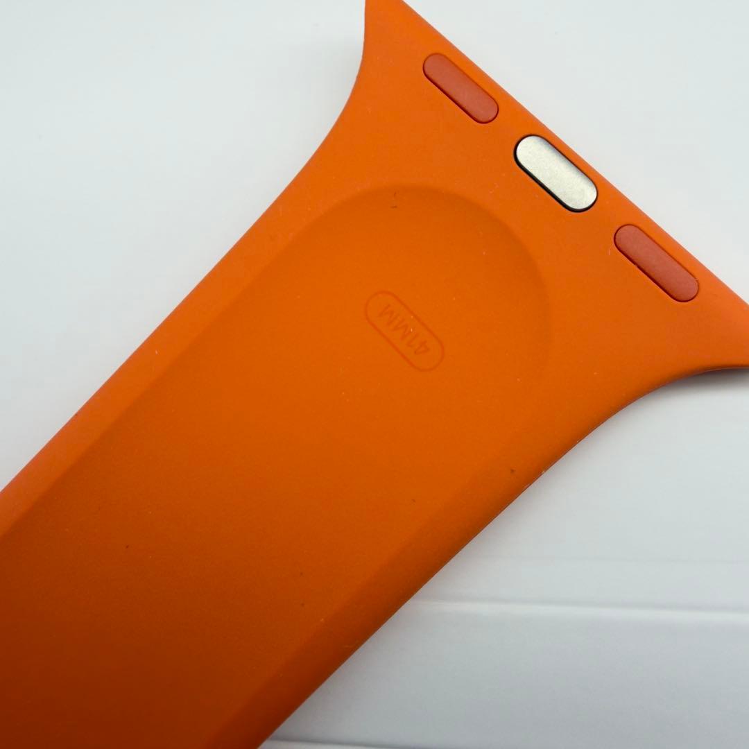 2982 ほぼ未使用　Apple Watch エルメス　オレンジスポーツバンド
