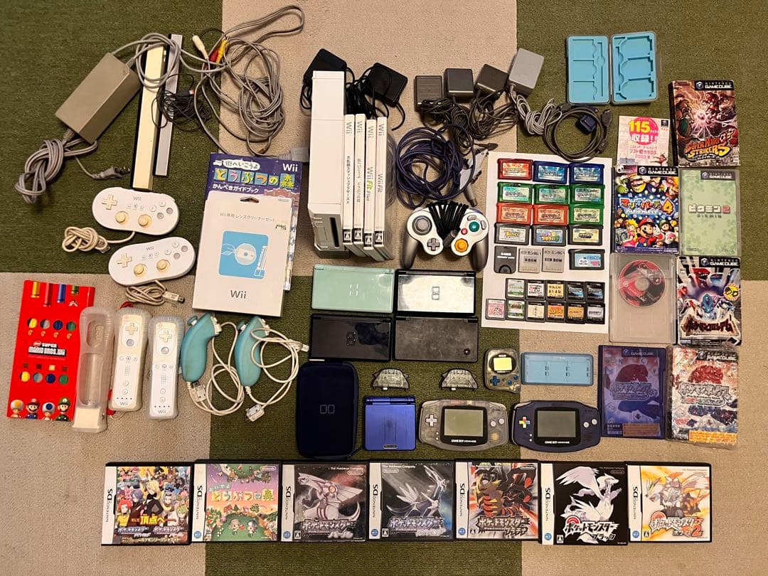 ポケモン第３〜第５世代まとめ売り！即遊べるセット！