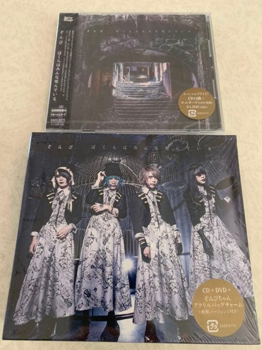 ぞんび ZOMBIE CD ぼくらはみんな死んでいる。(初回限定盤A B)セット